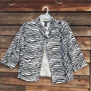 Marina Luna silk blend fully lined jacket vintage